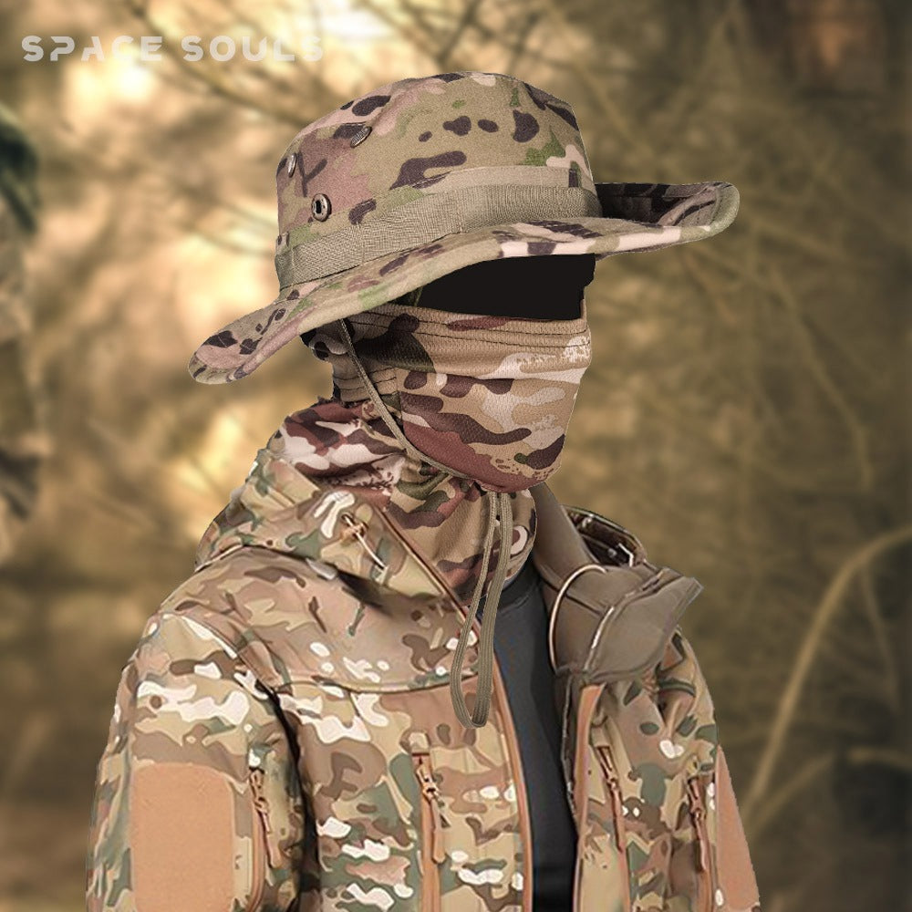 Cooling Neck Gaiter Face Mask Boonie Hat Set!