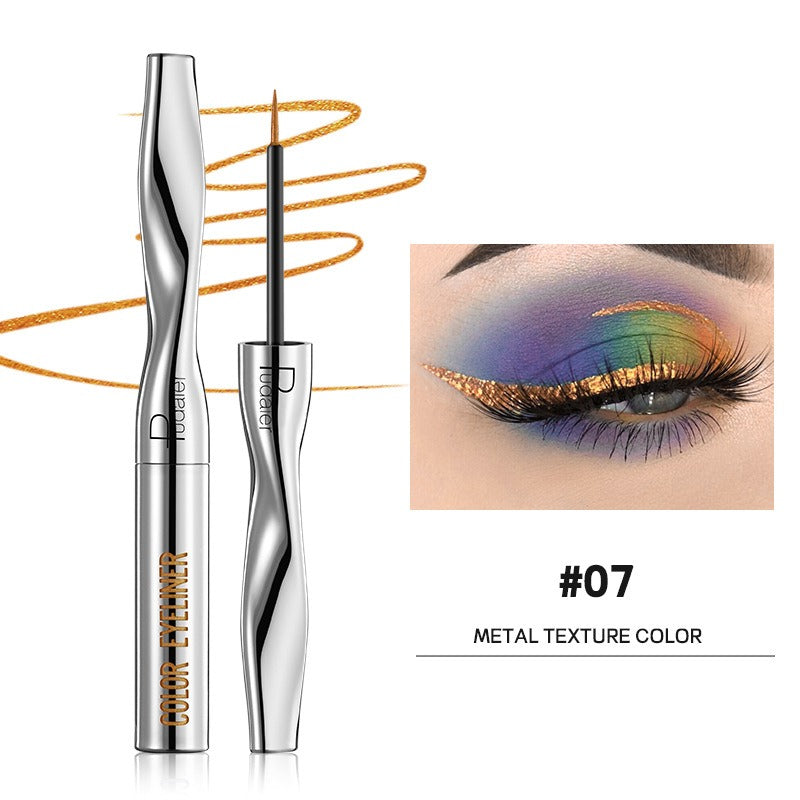 Makeup Pudaier eyeliner long-lasting waterproof eyeliner pen ultra-fine color liquid eyeliner