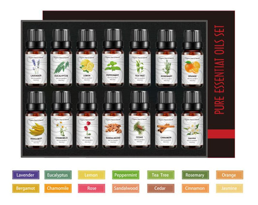 14 Piece Cross border Unilateral Essential Oil Set Box Unisex 14 Pack Body Set 10ml