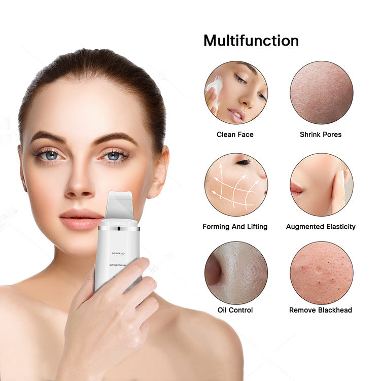 HailiCare Ultrasonic Peeling Machine To Remove Blackhead Peeling Instrument Pore Cleaning Ion Cleansing Instrument