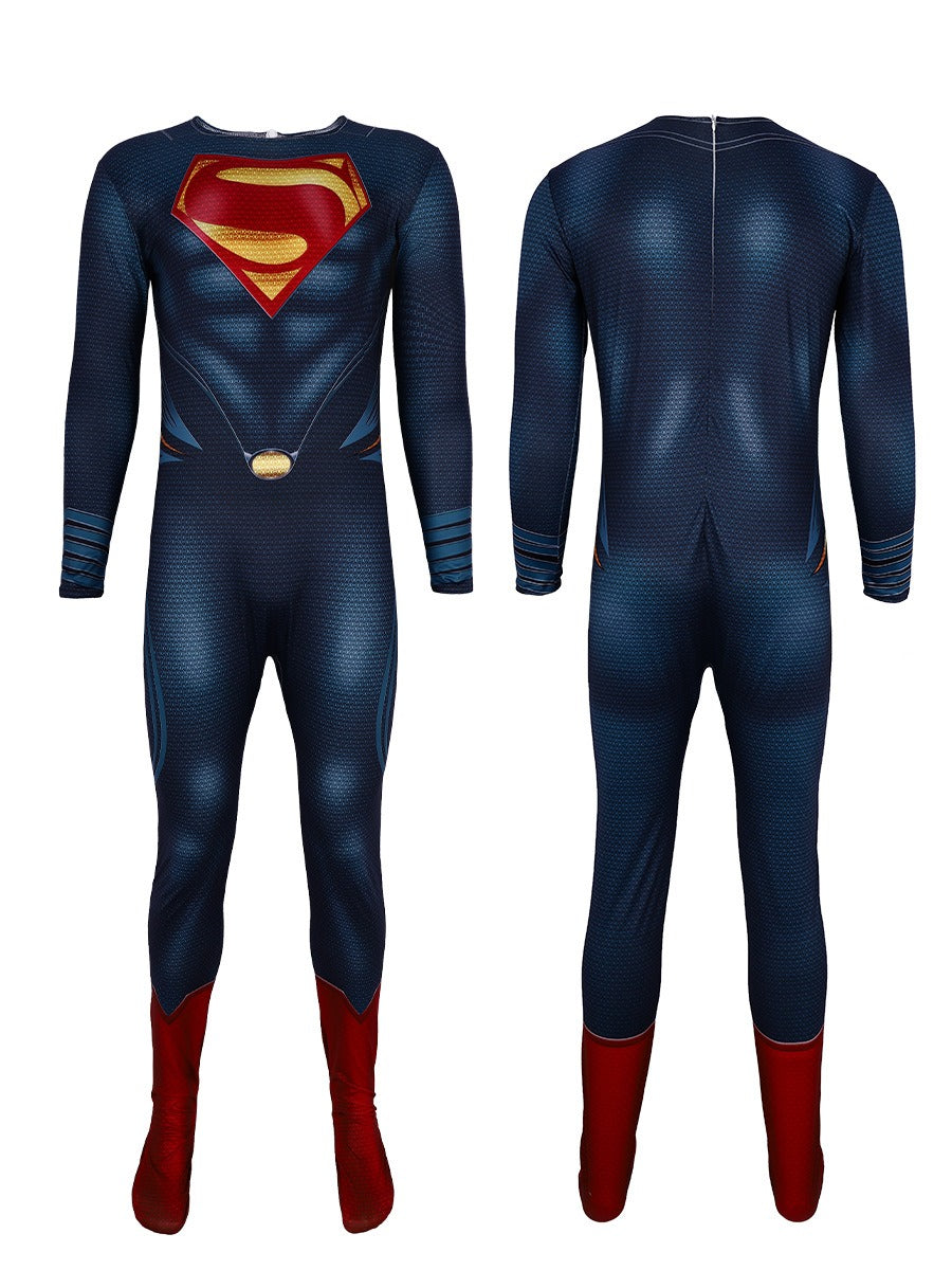 Halloween cosplay Krypton Superman Iron Man Clark Kent cosplay stage costume