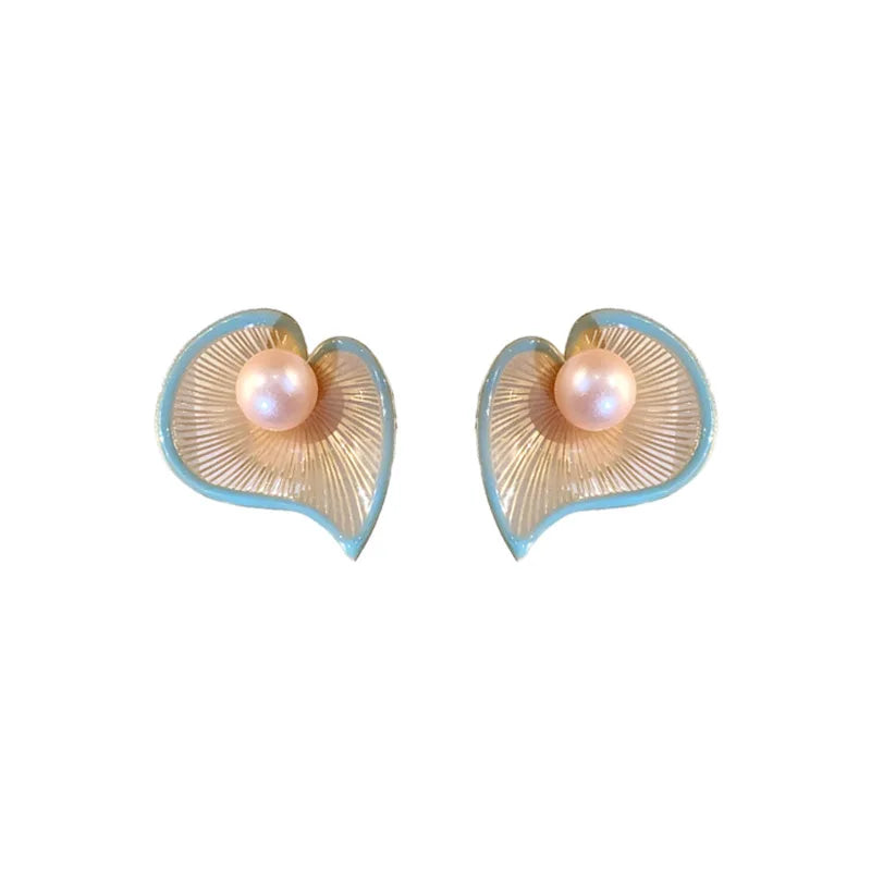 Vacation Style Pearl Exaggerated Earrings Wholesale for Women