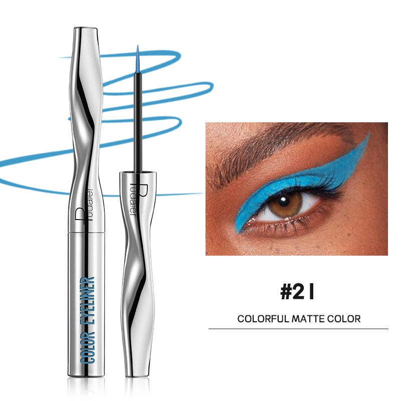 Makeup Pudaier eyeliner long-lasting waterproof eyeliner pen ultra-fine color liquid eyeliner