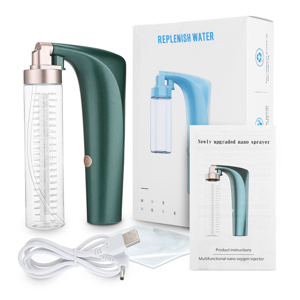 Hailicare High-Pressure Handheld Oxygen Meter Moisturizing Large Spray Portable Face Hydration