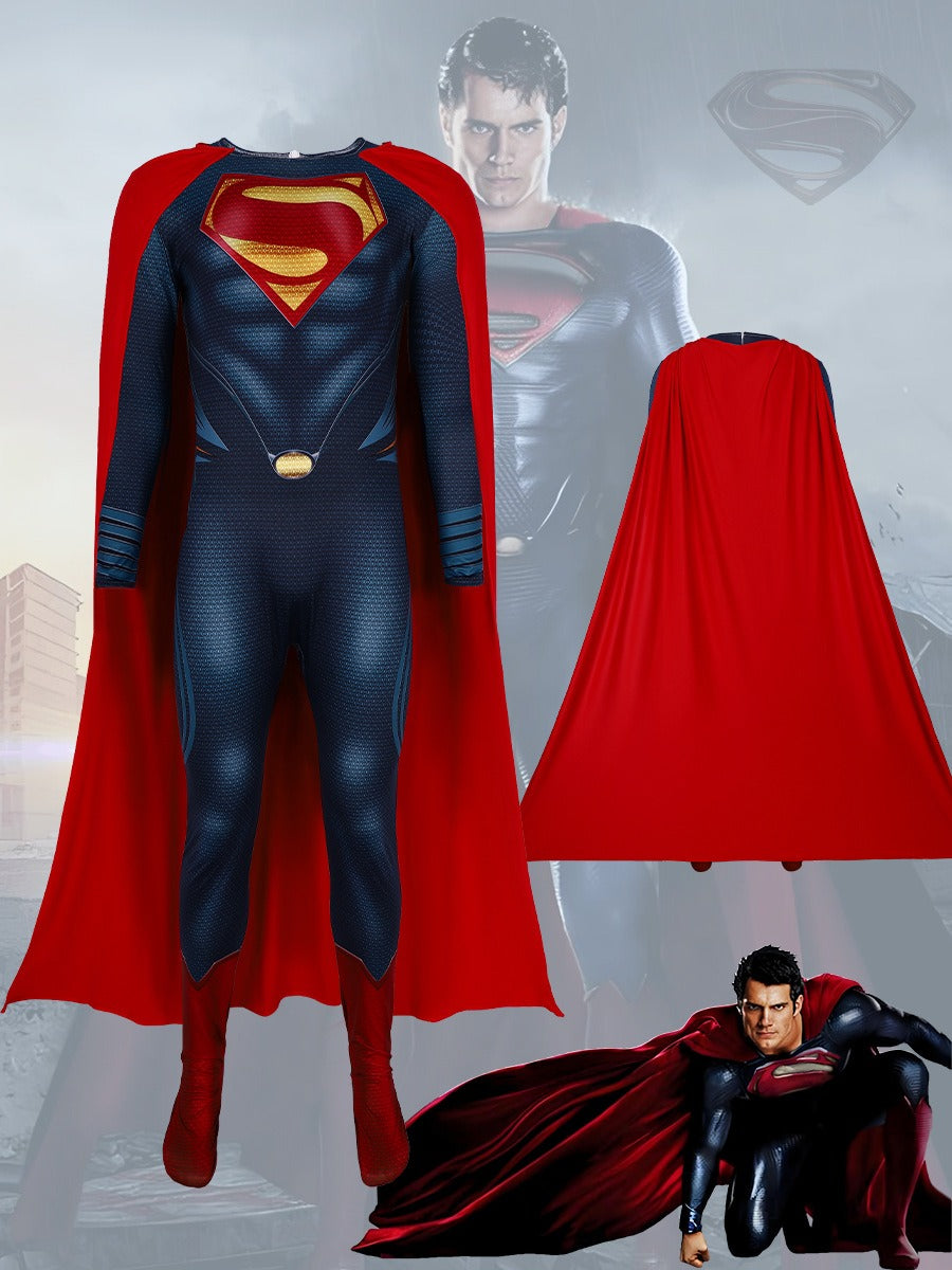 Halloween cosplay Krypton Superman Iron Man Clark Kent cosplay stage costume