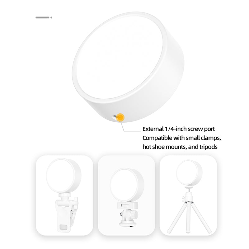 Mini fill light, mobile tofu selfie light, video conference live light, magnetic pocket light