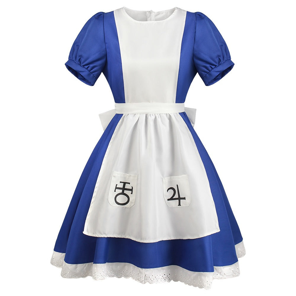 Alice's Crazy Return cosplay costume Alice's maid costume cosplay stage performance costume