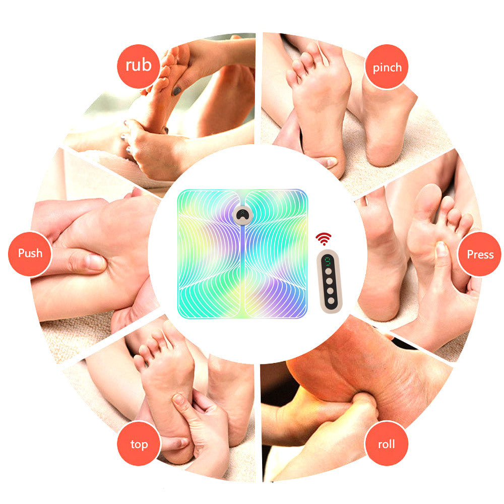 New Foot Massager Ems Foot Massage Charging Pulse Acupoint Foot Massager Massage Foot Pad