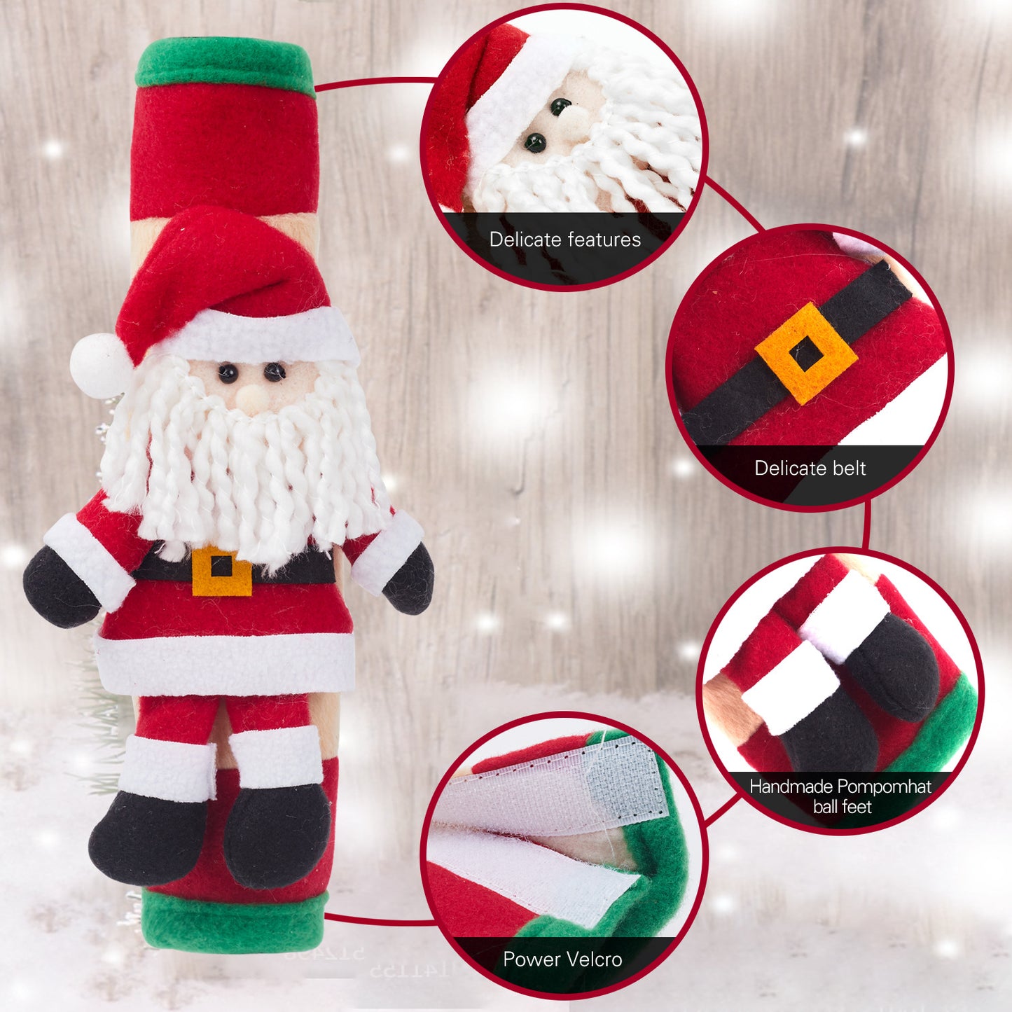 Christmas refrigerator set accessories Christmas ornaments Christmas gifts decorations