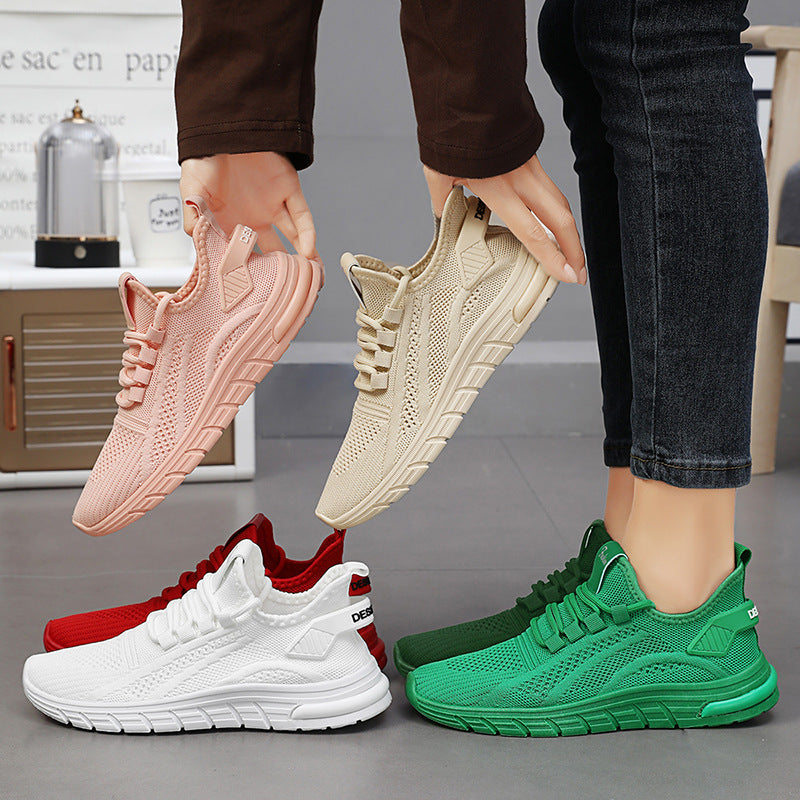 Shoes for children, fashionable women's shoes, casual shoes, fly woven sports shoes, single shoes