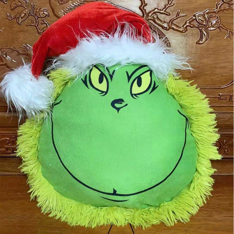 Grinch Plush Toy Grinch Green Fur Doll Doll Christmas Green Monster Plush Toy