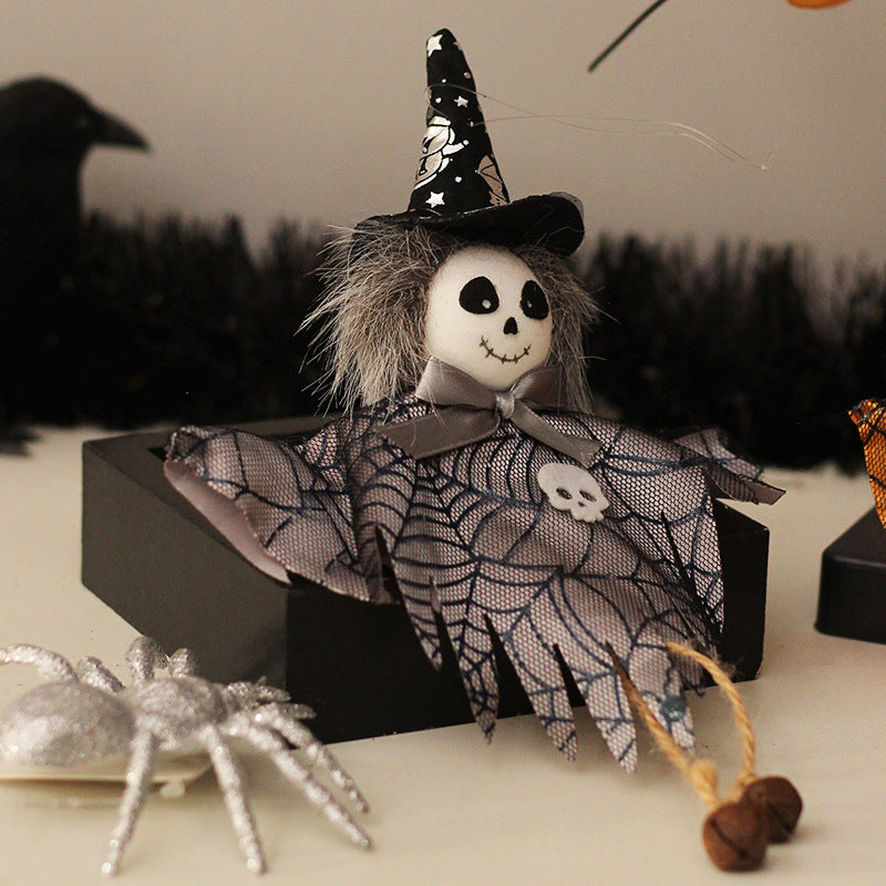 Halloween Decorations Ghost Festival Pumpkin Ghost Witch Doll Party Doll Pendant