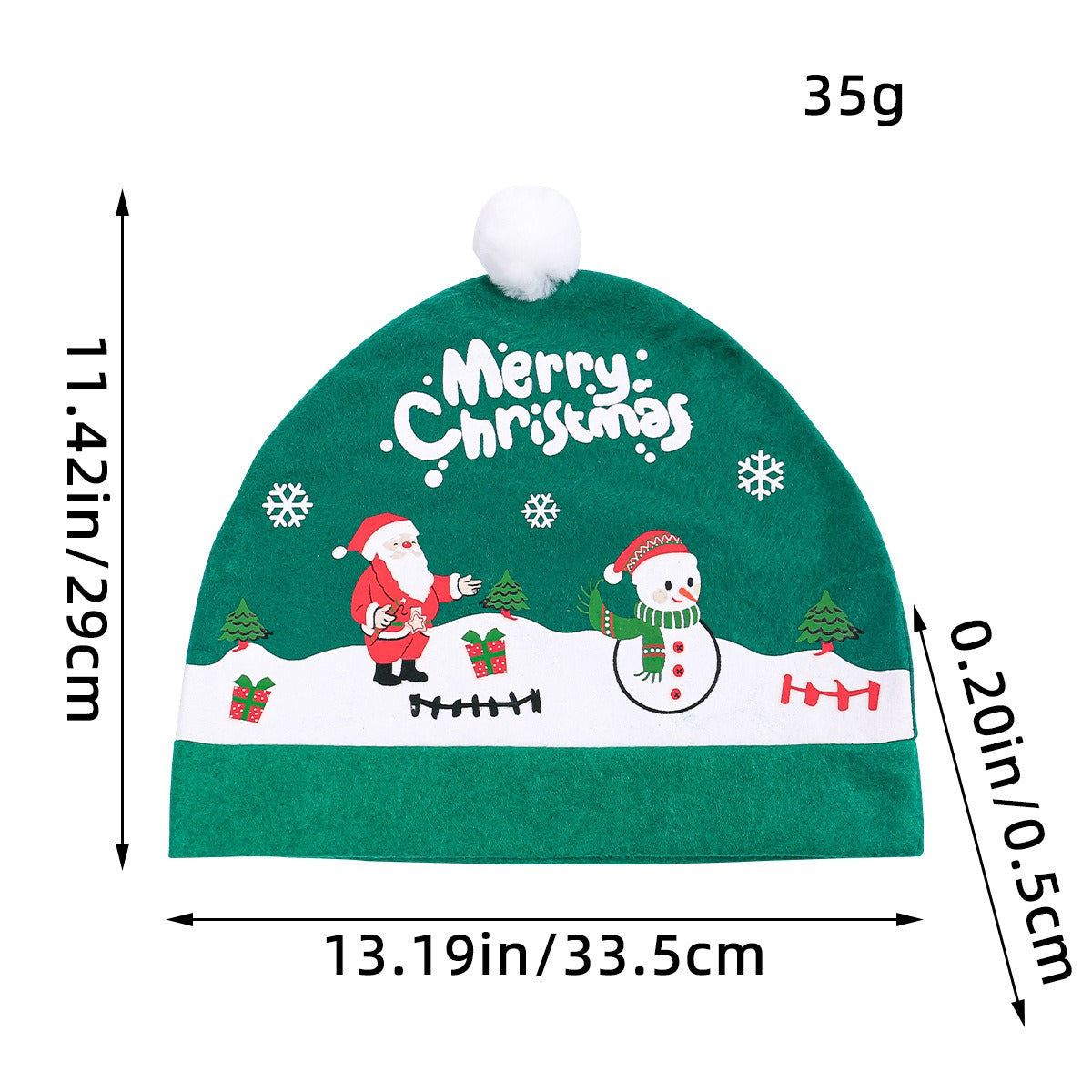 Christmas car chair cover holiday car backrest chair Christmas hat decoration seat head pillowcase