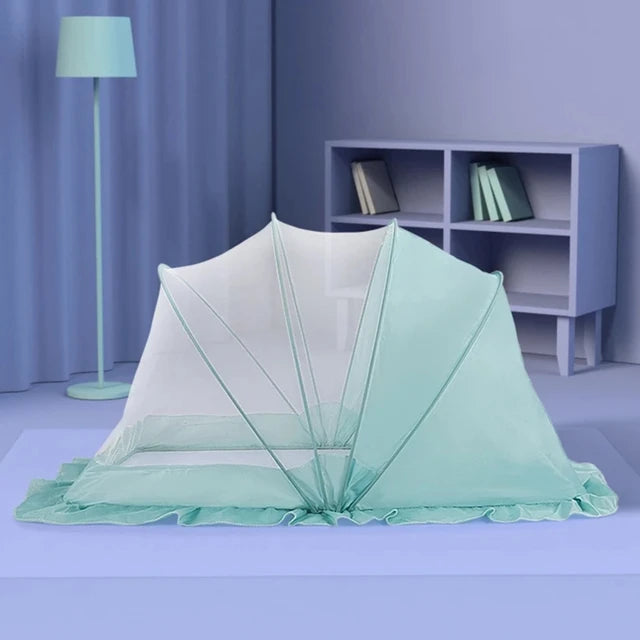 Crib Mosquito Net Encrypted Children Yurt Free Installation Portable Foldable Cribs Tent Cradle Bed Sleeping Pad москитная сетка