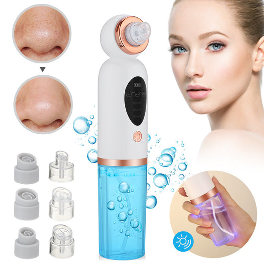 3-Speed Small Bubble Blackhead Instrument Facial Pore Cleaning To Remove Blackhead Beauty Instrument Electric Blackhead Exporter