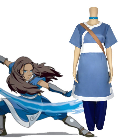 Bumian Ang cosplay Katara cosplay reincarnation supernatural powers Qi Sect cosplay anime Halloween costume