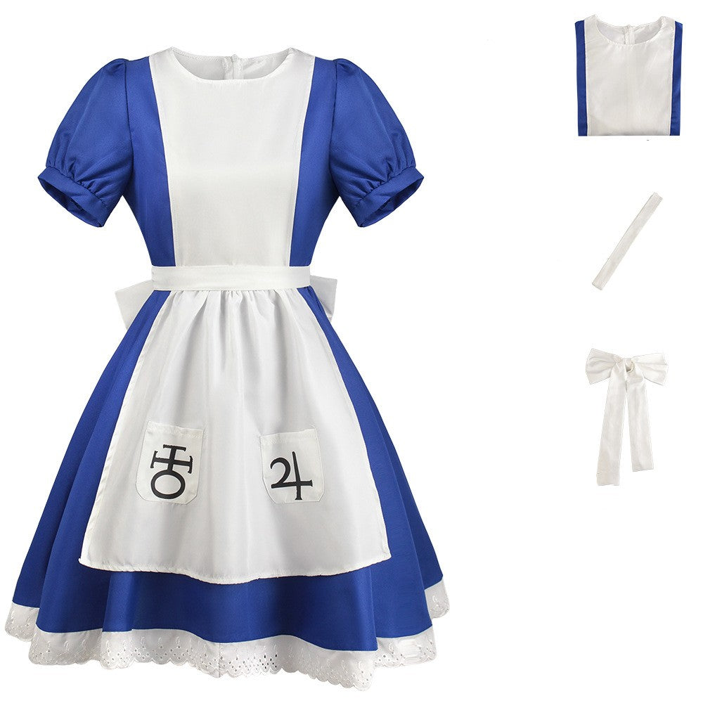 Alice's Crazy Return cosplay costume Alice's maid costume cosplay stage performance costume