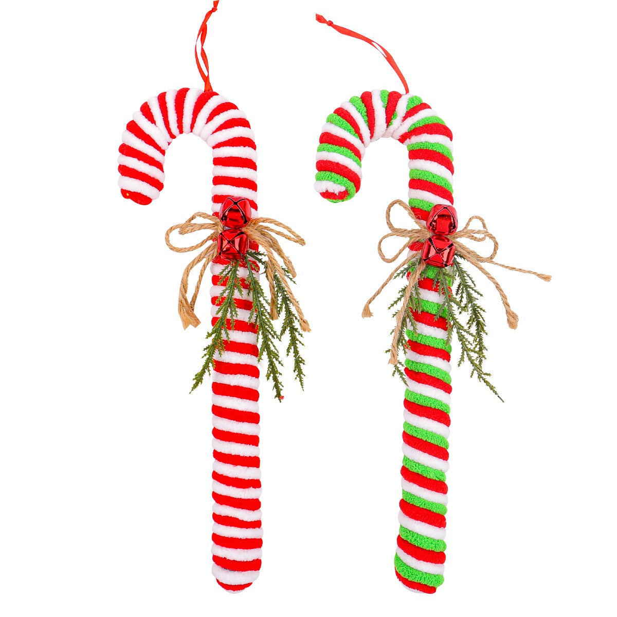 Candy Christmas Cane Red and White Cane Hook Decoration Christmas Tree Christmas Cane Hanging Prop