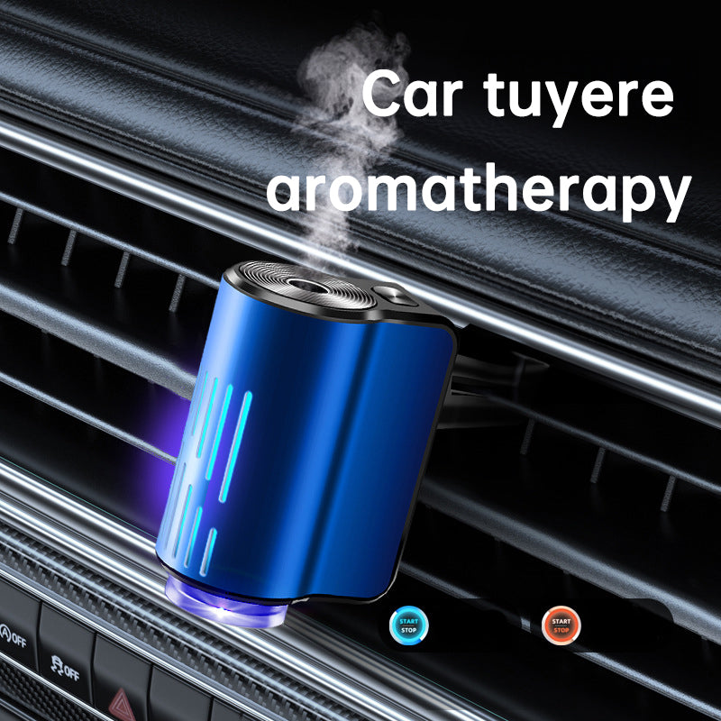 Smart Car Air Freshener Aromatherapy Machine with 3 Spray Modes Auto On/Off Rechargeable Intelligent Car Aroma Dispenser Kit