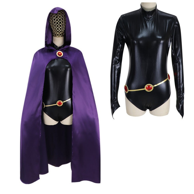 Sakura Iman cos anime animation cos Raven teenager Titan Raven Cosplay