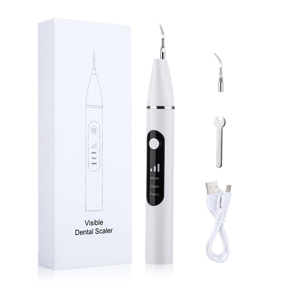 Visual Dental Scaler Tartar Calculus Removal Ultrasonic Scaler Whitening Instrument Tooth Cleaning Device Oral Care