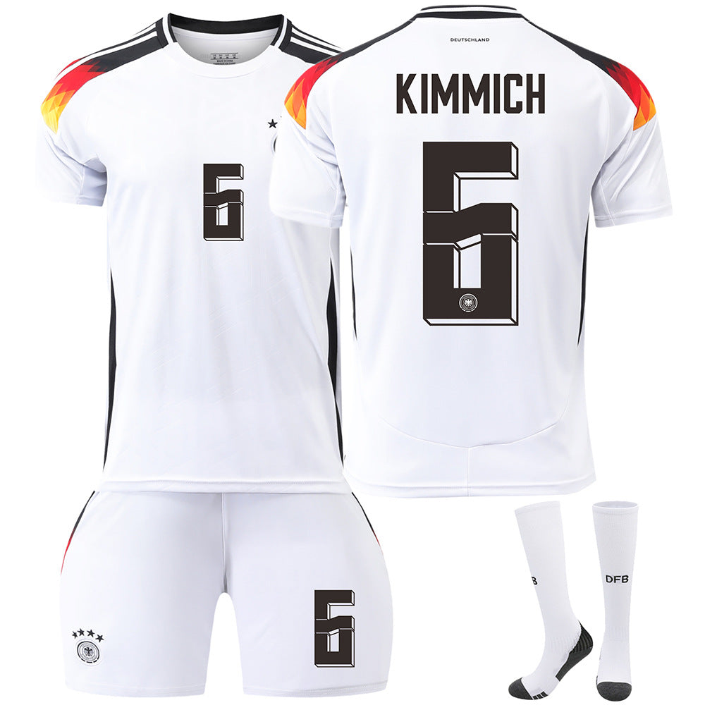 Germany home No. 13 Muller European Cup jersey 7 Havertz 8 Kroos football uniform men's suit