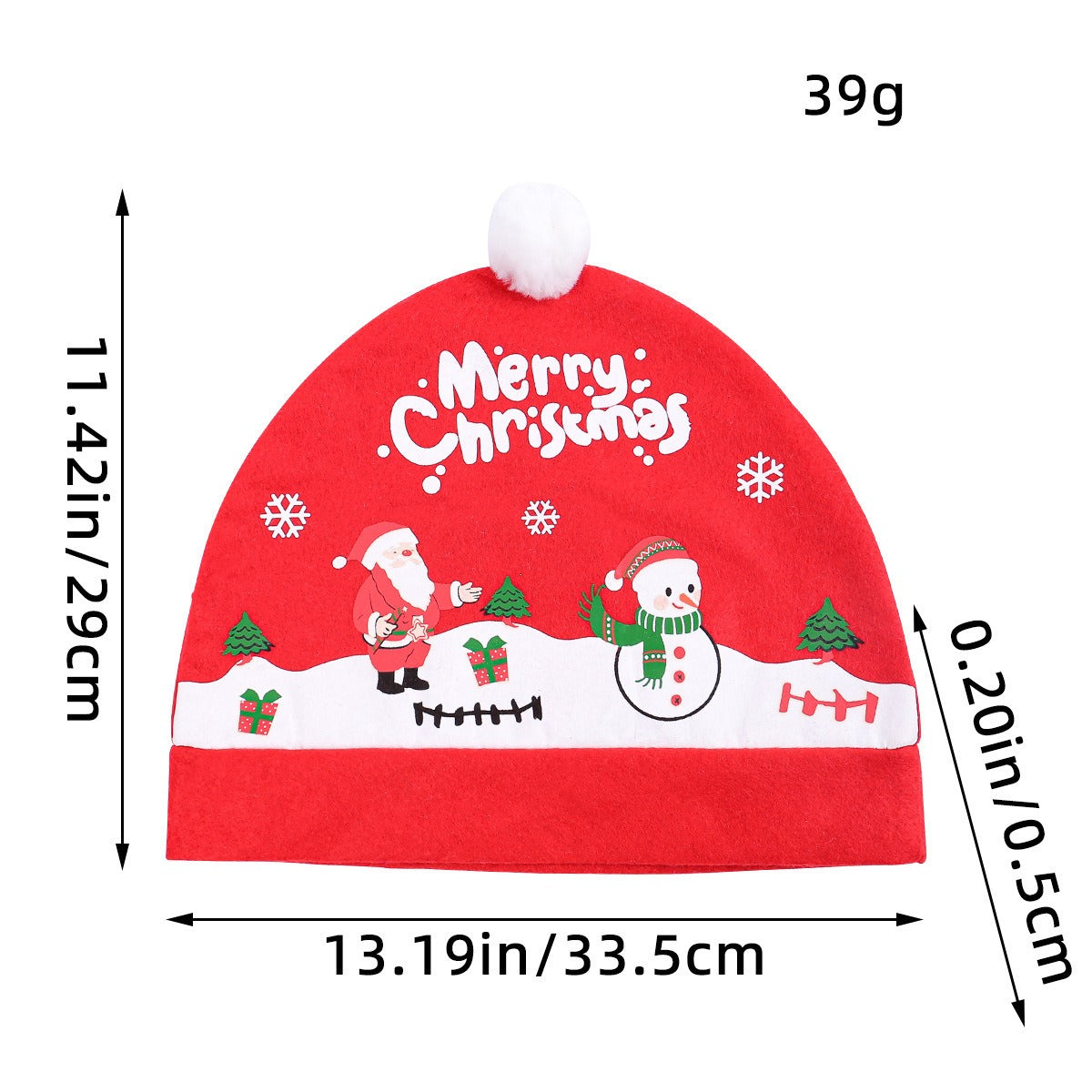 Christmas car chair cover holiday car backrest chair Christmas hat decoration seat head pillowcase