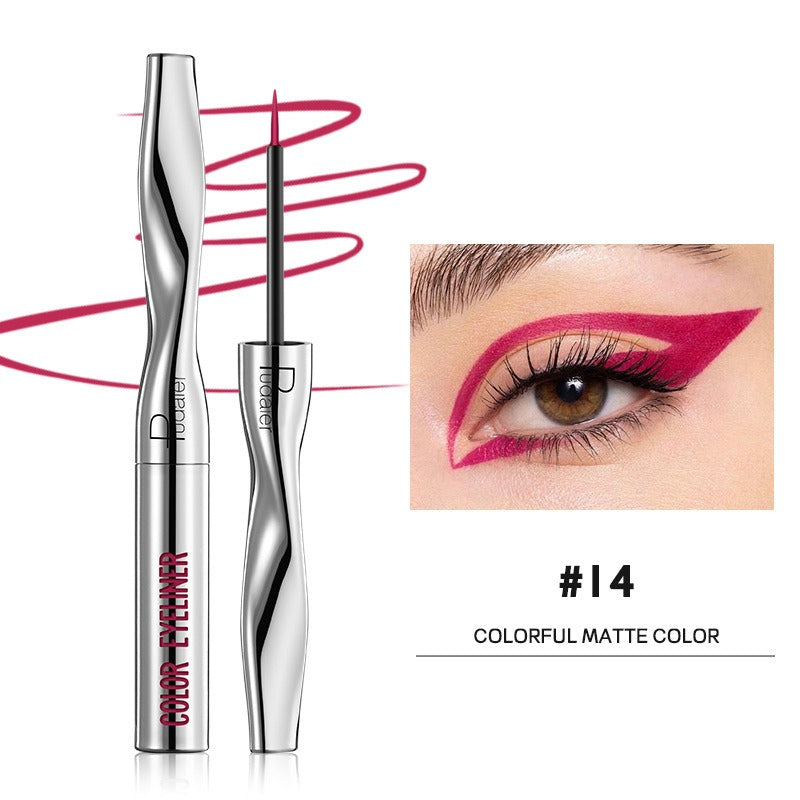 Makeup Pudaier eyeliner long-lasting waterproof eyeliner pen ultra-fine color liquid eyeliner